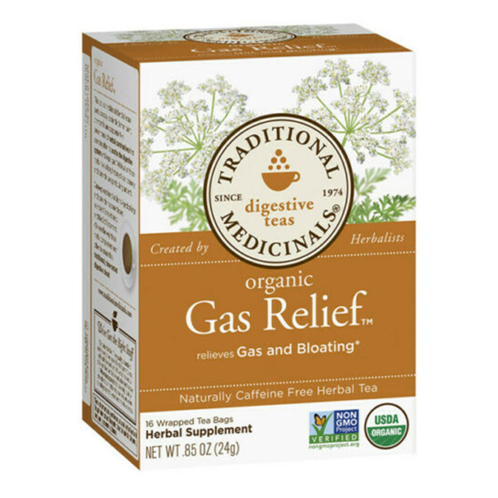 Traditional Medicinals Organic Gas Relief Tea 16's HealthQuest Ltd.