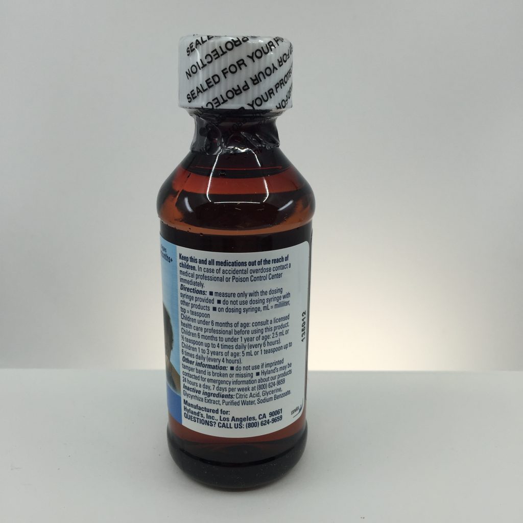 Hyland's Baby Cough Syrup 4 oz HealthQuest Ltd.